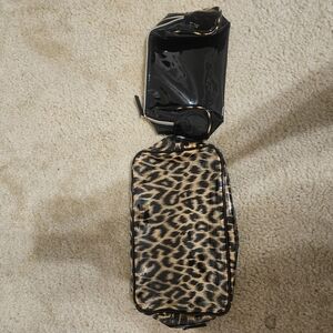 Lancome Brown and Black Cosmetic Bags